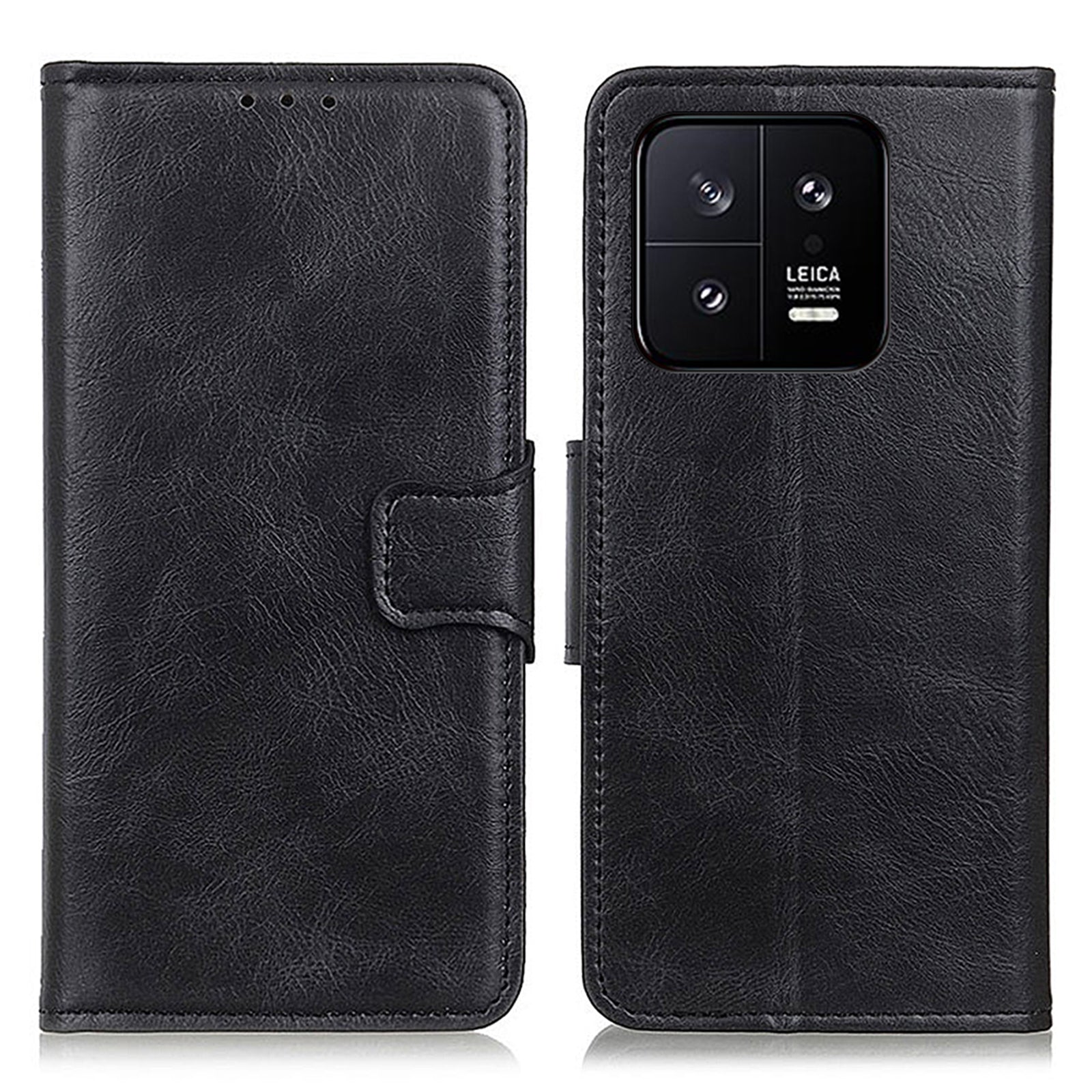 For Xiaomi 13 Pro 5G Crazy Horse Texture Phone Wallet Case Viewing Stand Drop-proof PU Leather Phone Cover For Xiaomi 13 Pro 5G Crazy Horse Texture Phone Wallet Case Viewing Stand Drop-proof PU Leather Phone Cover